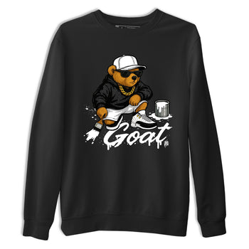 Sneaker match tees – Sneaker Tees To Match Air Jordan 12 Taxi Shoes – Drip The GOAT Tee Black 2
