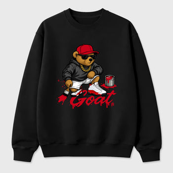 Best Sneakerfit for Sneakerheads Graphic Tees To Match Air Jordan 13 University Red Sneakers – Drip The GOAT Tee Black 2