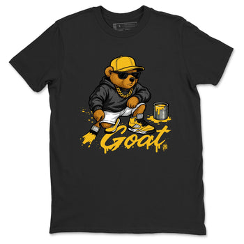 Drip The GOAT sneaker match t-shirt t-shirts to match jordans, dunks, yeezys 5s Tokyo sneakers, shown in Black 2.
