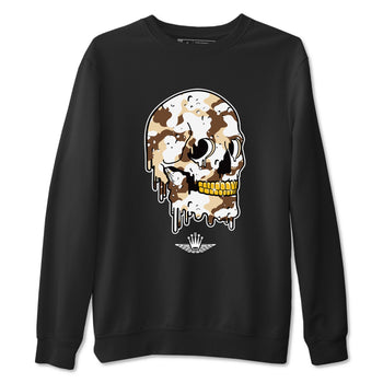 WNBA x Air Jordan 3 “Desert Camo” shirts to match jordans Dripping Camo Skull sneaker match tees Air Jordan 3 Desert Camo SNRT Sneaker Release Tees Clothing Sneakerhead ShirtsBlack 2 unisex cotton tee