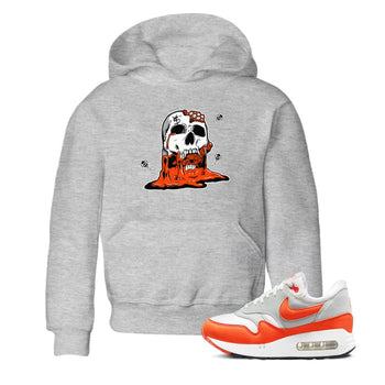 Air Max 1 OG '86 'Summit White and Cosmic Clay shirts to match jordans Dripping Honey Skullhead sneaker match tees Air Max 1 Cosmic Clay match shoes to clothes SNRT Sneaker Tees Youth Baby Heather Grey 1 tee