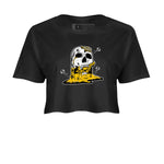 Dunk High Pollen Shirts To Match Jordans Dripping Honey Skullhead sneaker match tees Dunk High Iowa Tee SNRT Sneaker Release Tees unisex cotton Black 2 Crop Shirts