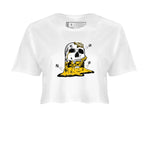 Dunk High Pollen Shirts To Match Jordans Dripping Honey Skullhead sneaker match tees Dunk High Iowa Tee SNRT Sneaker Release Tees unisex cotton White 2 Crop Shirts