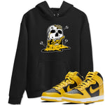 Dunk High Pollen Shirts To Match Jordans Dripping Honey Skullhead sneaker match tees Dunk High Iowa Tee SNRT Sneaker Release Tees unisex cotton Black 1 crew neck shirts