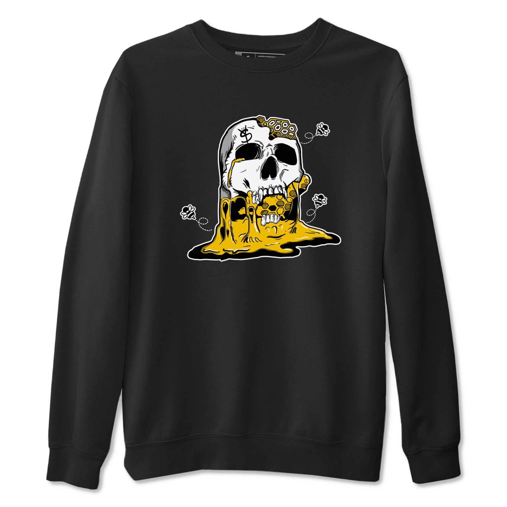 Dunk High Pollen Shirts To Match Jordans Dripping Honey Skullhead sneaker match tees Dunk High Iowa Tee SNRT Sneaker Release Tees unisex cotton Black 2 crew neck shirts