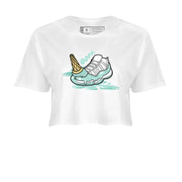 Dropped Ice Cream SNRT Sneaker Women's Top - Air Jordan 11 Igloo