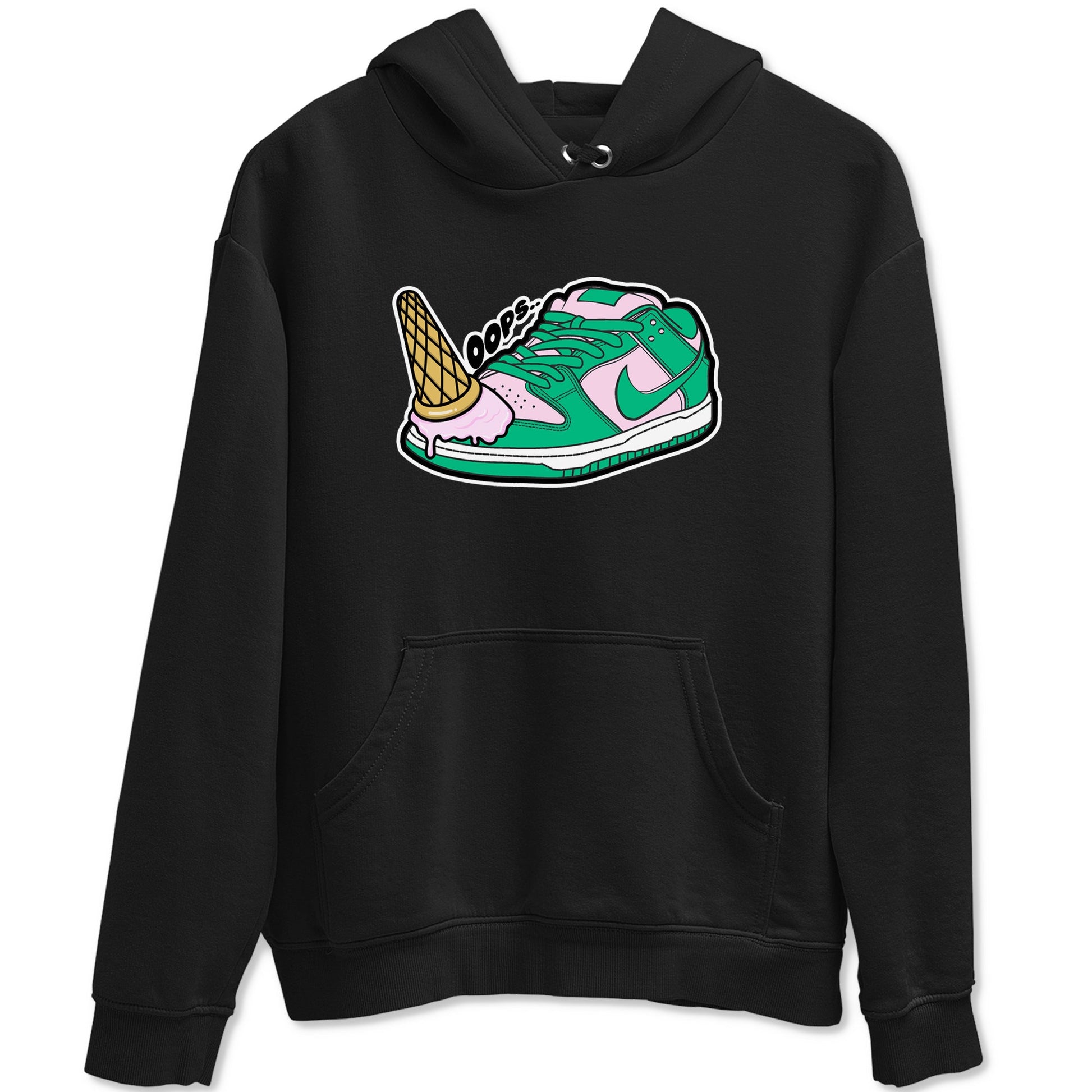 Dunk Low Medium Soft Pink Malachite shirt to match jordans Dropped Ice Cream sneaker tees Dunk Medium Soft Pink Malachite SNRT Sneaker Release Tees unisex cotton Black 2 crew neck shirt