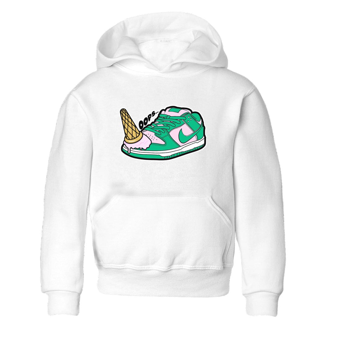 Dunk Low Medium Soft Pink Malachite shirt to match jordans Dropped Ice Cream sneaker tees Dunk Medium Soft Pink Malachite SNRT sneaker release tees baby toddler White 2 cotton Shirt