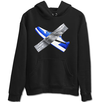 AJ1 Game Royal shirt to match jordans Duct Tape sneaker tees Air Jordan 1 Game Royal SNRT Sneaker Release Tees unisex cotton Black 2 crew neck shirt