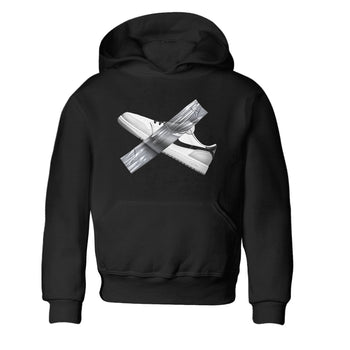1s Wolf Grey shirts to match jordans Duct Tape sneaker match tees Air Jordan 1 Wolf Grey SNRT Sneaker Tees streetwear brand Baby and Youth Black 2 cotton tee