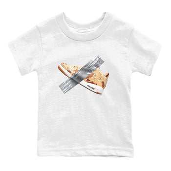 AJ3 Desert Camo shirts to match jordans Duct Tape sneaker match tees Air Jordan 3 Desert Camo SNRT Sneaker Tees streetwear brand Baby and Youth White 2 cotton tee