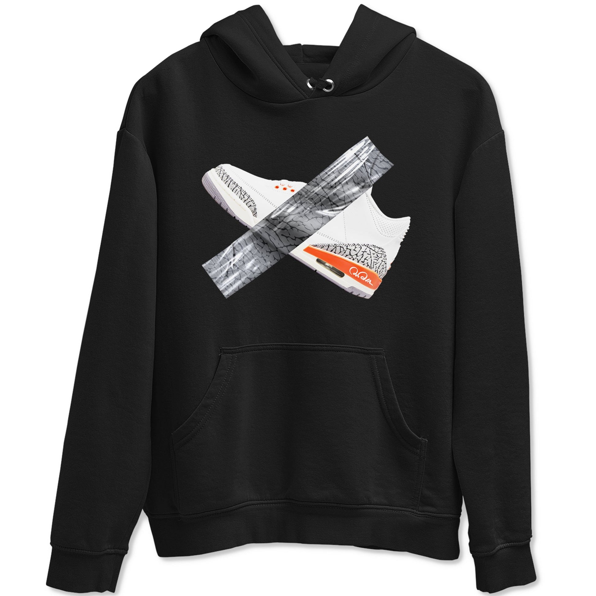 3s Georgia Peach shirt to match jordans Duct Tape sneaker tees Air Jordan 3 Georgia Peach SNRT Sneaker Release Tees unisex cotton Black 2 crew neck shirt