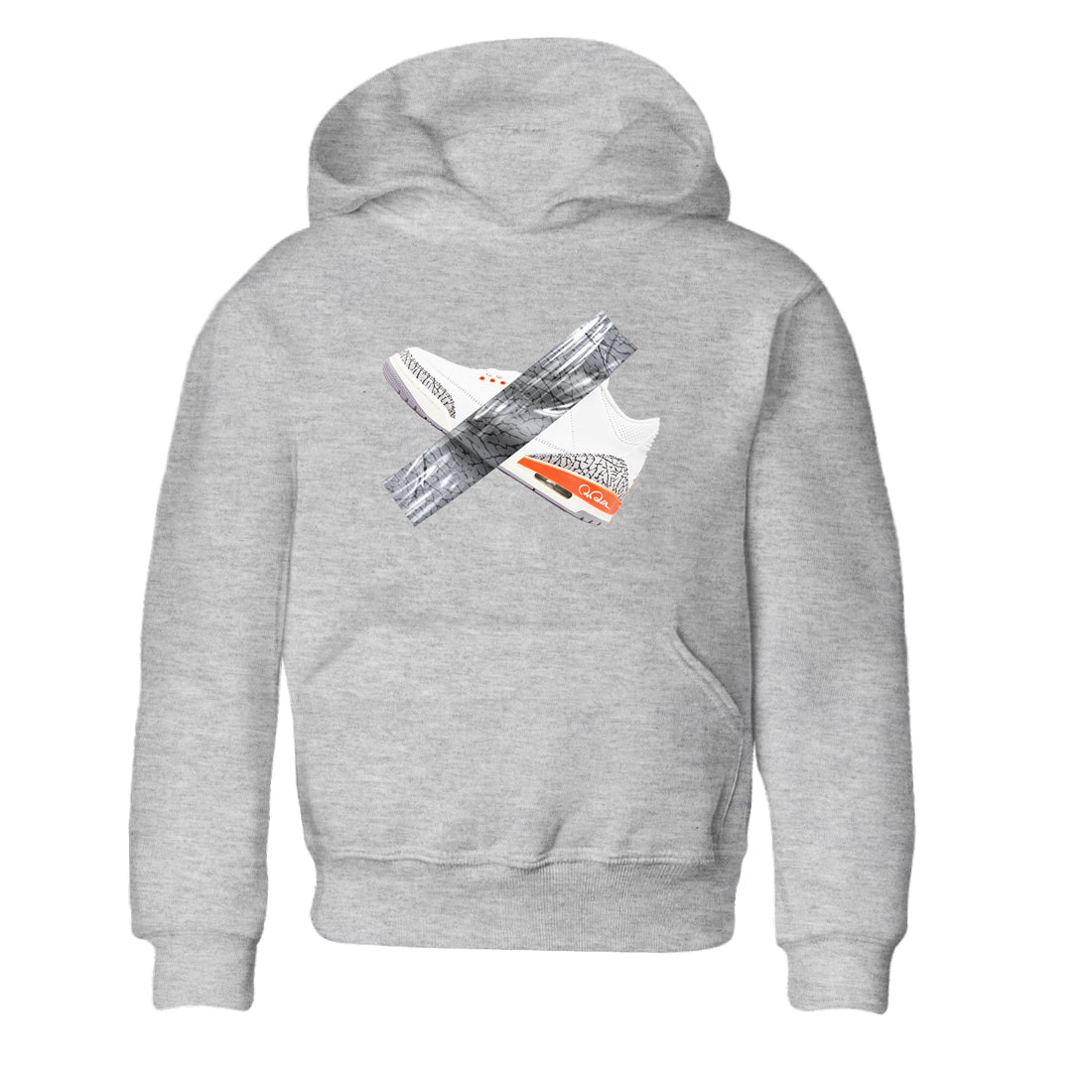 3s Georgia Peach shirt to match jordans Duct Tape sneaker tees Air Jordan 3 Georgia Peach SNRT sneaker release tees baby toddler Heather Grey 2 cotton Shirt