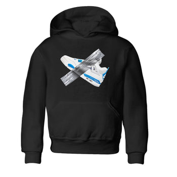 Air Jordan 4 Industrial Blue shirt to match jordans Duct Tape sneaker tees Air Jordan 4 Military Blue SNRT sneaker release tees baby toddler Black 2 cotton Shirt