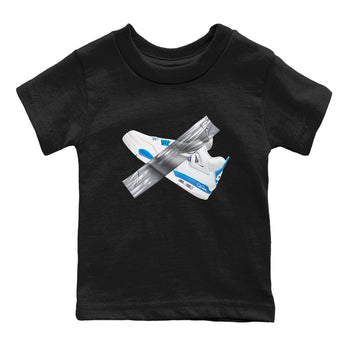 Air Jordan 4 Industrial Blue shirt to match jordans Duct Tape sneaker tees Air Jordan 4 Military Blue SNRT sneaker release tees baby toddler Black 2 cotton Shirt