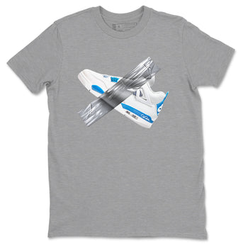 Air Jordan 4 Industrial Blue shirt to match jordans Duct Tape sneaker tees Air Jordan 4 Military Blue SNRT Sneaker Release Tees unisex cotton Heather Grey 2 crew neck shirt
