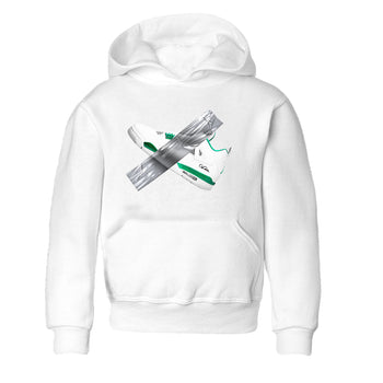 4s Oxidized Green shirts to match jordans Duct Tape sneaker match tees Air Jordan 4 Oxidized Green SNRT Sneaker Tees streetwear brand Baby and Youth White 2 cotton tee