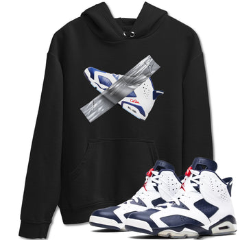 6s White And Midnight Navy shirts to match jordans Duct Tape sneaker match tees Air Jordan 6 White And Midnight Navy SNRT Sneaker Tees streetwear brand Black 1 unisex cotton tee