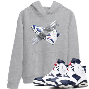 6s White And Midnight Navy shirts to match jordans Duct Tape sneaker match tees Air Jordan 6 White And Midnight Navy SNRT Sneaker Tees streetwear brand Heather Grey 1 unisex cotton tee