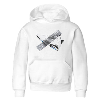 AJ6 White Black shirts to match jordans Duct Tape sneaker match tees Air Jordan 6 White Black SNRT Sneaker Tees streetwear brand Baby and Youth White 2 cotton tee