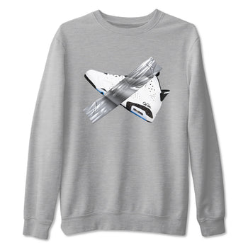AJ6 White Black shirts to match jordans Duct Tape sneaker match tees Air Jordan 6 White Black SNRT Sneaker Tees streetwear brand Heather Grey 2 unisex cotton tee