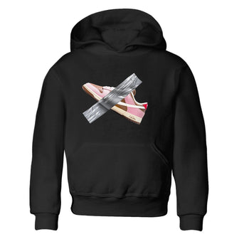 Dunk Cacao Wow And Pink Foam shirts to match jordans Duct Tape sneaker match tees Dunk Cacao Wow And Pink Foam SNRT Sneaker Tees streetwear brand Baby and Youth Black 2 cotton tee