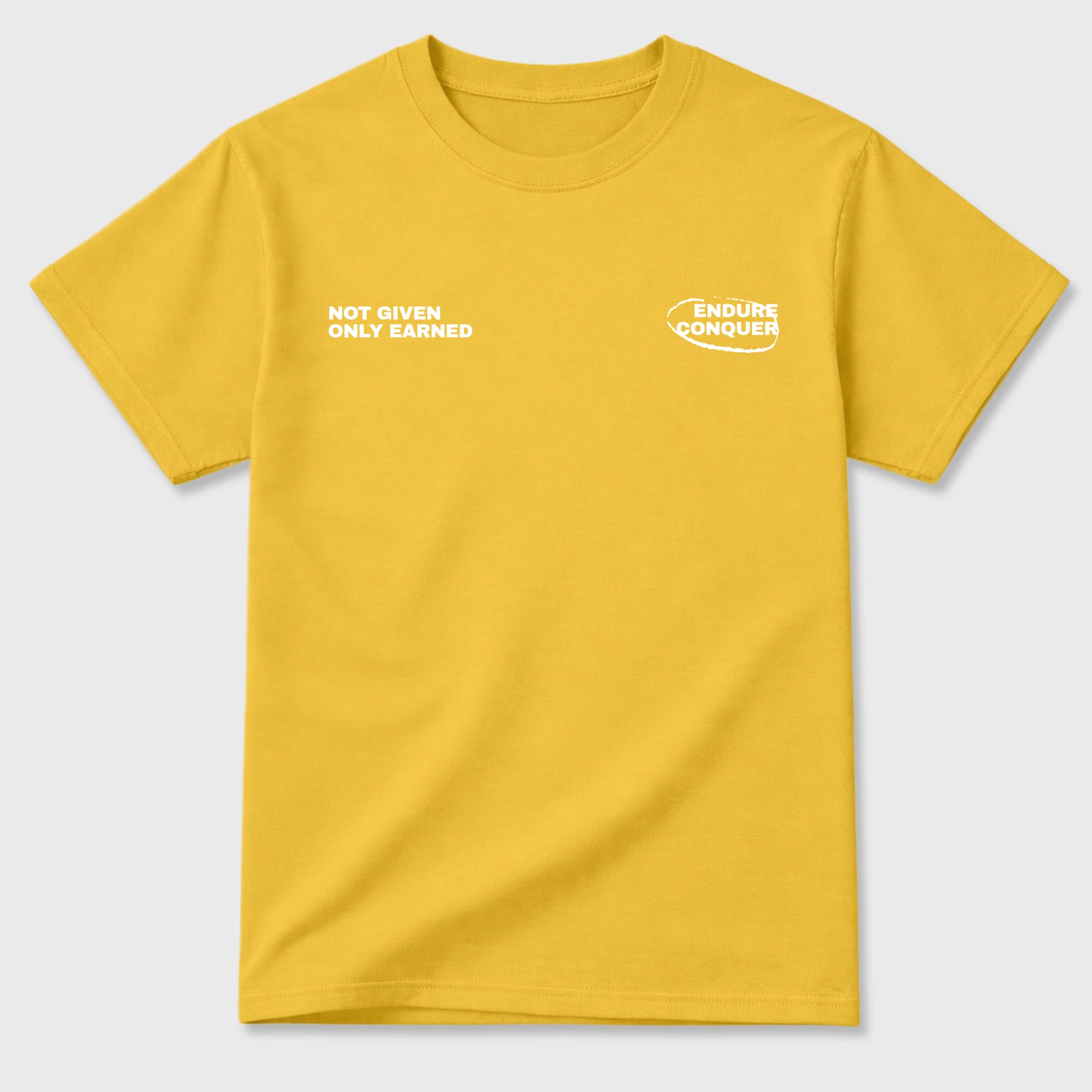 Earned Glory Graphic T-Shirt featuring original streetwear artwork designed to complement the bold Tour Yellow and Dark Blue Grey accents of the Air Jordan 4 Tour Yellow. Daisy Graphic T-Shirt.