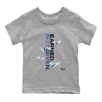Air Foamposite One Galaxy shirts to match jordans Earned Not Given sneaker match tees Air Foamposite One Galaxy SNRT Sneaker Release Tees Youth Baby Heather Grey 2 crew neck shirts
