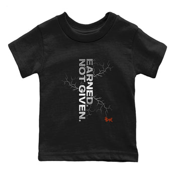 Foams One Jin shirts to match jordans Earned Not Given sneaker match tees Air Foamposite One Jin match shoes to clothes SNRT Sneaker Tees Youth Baby Black 2 tee
