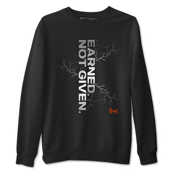 Foams One Jin shirts to match jordans Earned Not Given sneaker match tees Air Foamposite One Jin match shoes to clothes SNRT Sneaker Tees unisex cotton Black 2 shirts