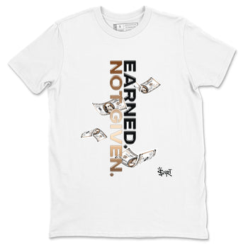 Air Foamposite One Metallic Copper shirts to match jordans Earned Not Given sneaker match tees Air Foamposite One Metallic Copper SNRT Sneaker Release Tees unisex cotton White 2 crew neck shirts