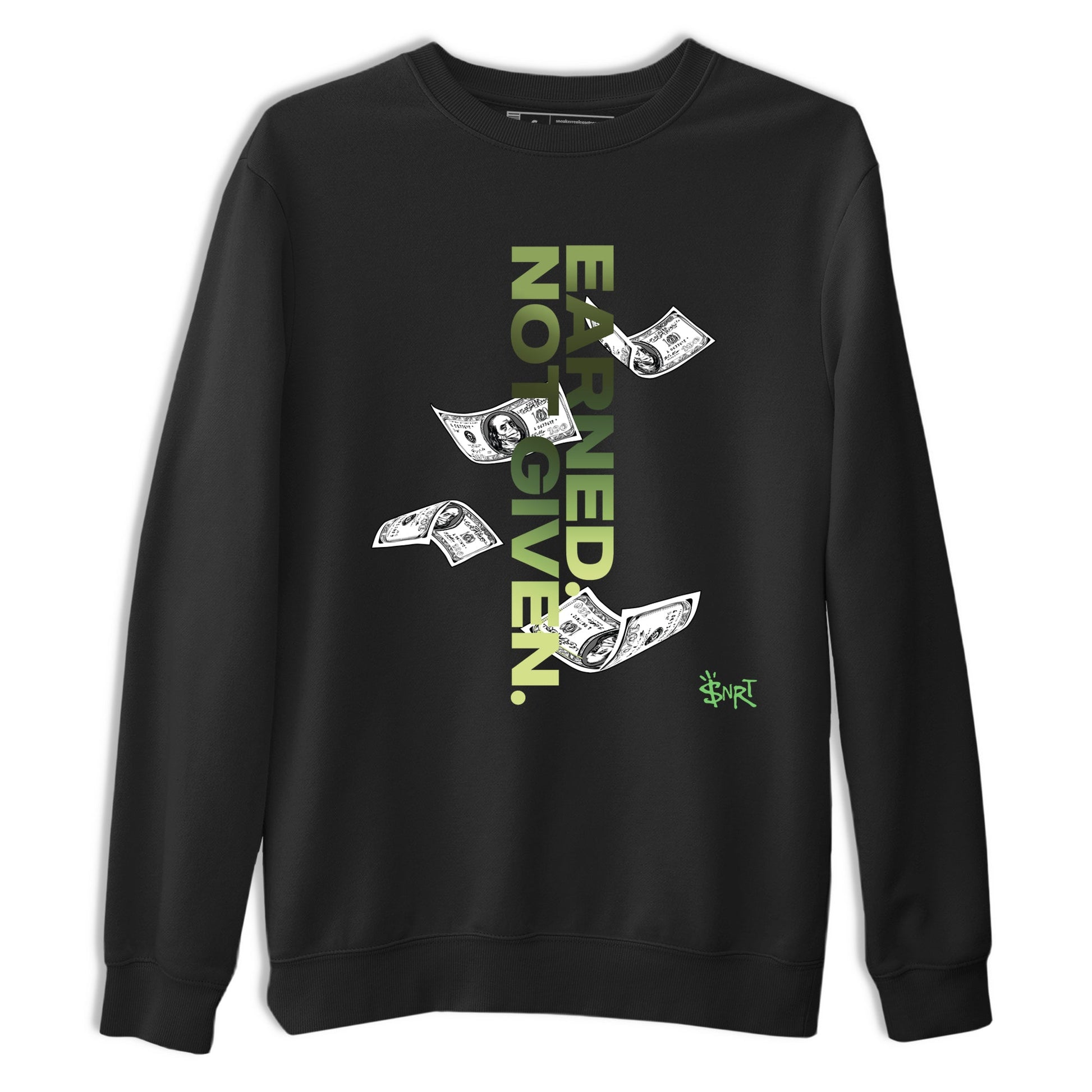 Best Christmas gifts for sneakerheads - Sneaker Tees To Match Air Foamposite One Pine Green Sneakers – Earned Not Given Tee Black 2