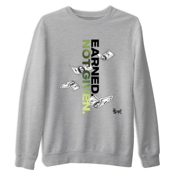 Best Christmas gifts for sneakerheads - Sneaker Tees To Match Air Foamposite One Pine Green Sneakers – Earned Not Given Tee Heather Grey 2
