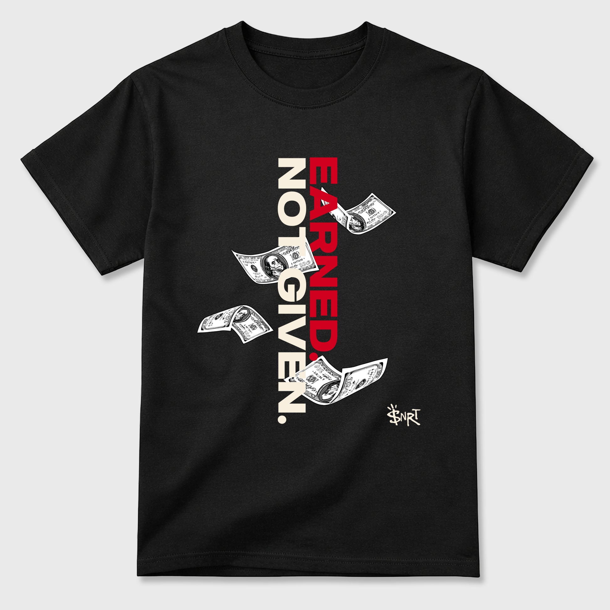 Sneaker match tees – Sneaker Tees To Match Air Jordan 1 Flight Club Shoes – Earned Not Given Tee Black 2