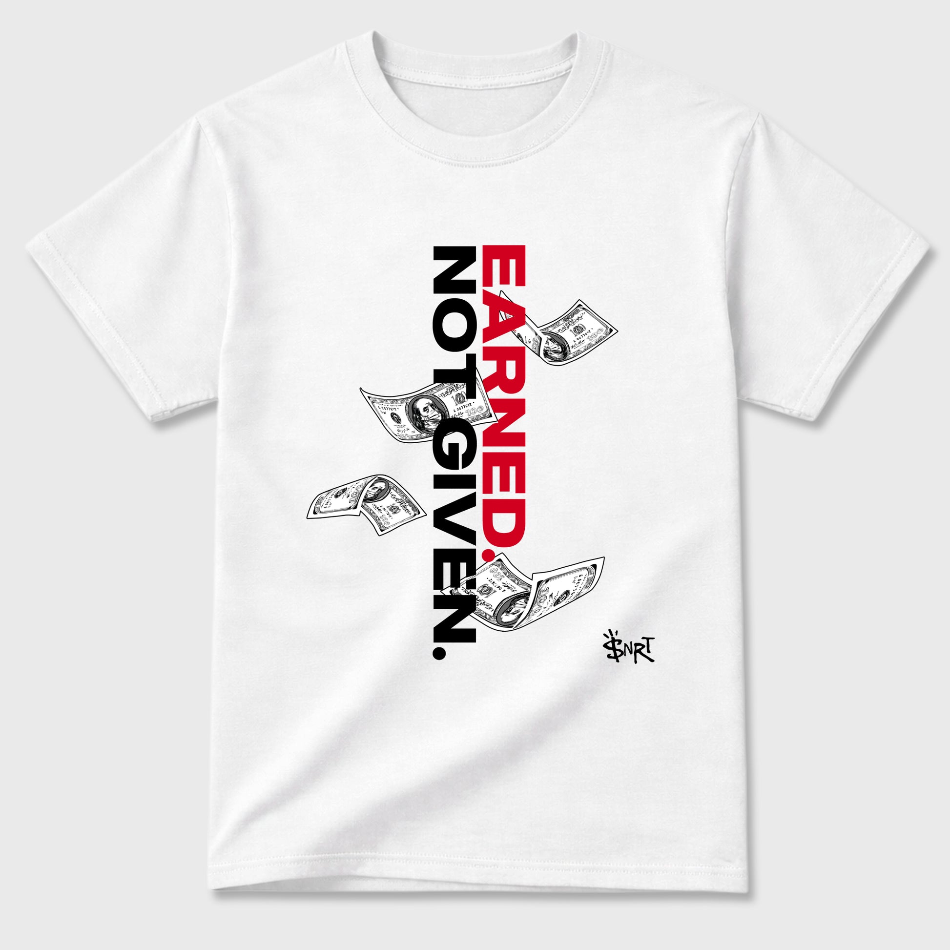 Sneaker match tees – Sneaker Tees To Match Air Jordan 1 Flight Club Shoes – Earned Not Given Tee White 2