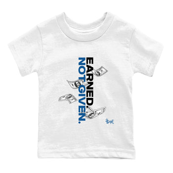 Sneaker Threads – Sneaker Threads To Match Air Jordan 1 Travis Scott Fragment Shoes – Earned Not Given Kids T-Shirt White 2
