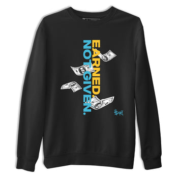 Sneaker match tees – Sneaker Tees To Match Air Jordan 11 Gamma Shoes – Earned Not Given Tee Black 2