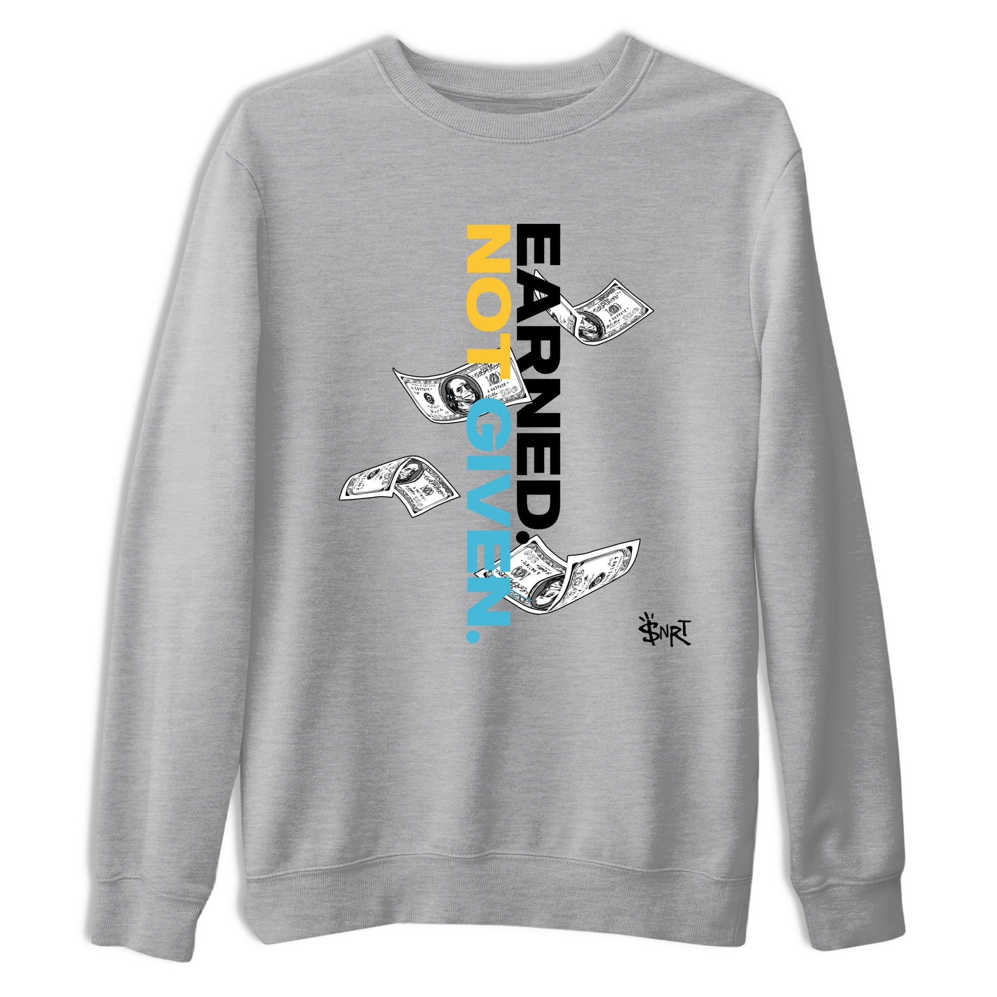 Sneaker match tees – Sneaker Tees To Match Air Jordan 11 Gamma Shoes – Earned Not Given Tee Heather Grey 2