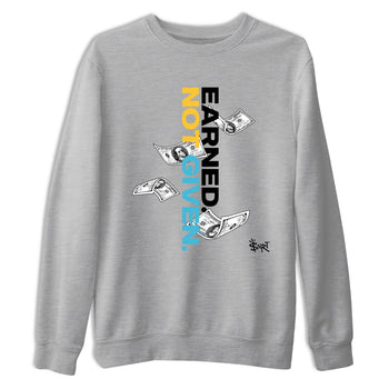 Sneaker match tees – Sneaker Tees To Match Air Jordan 11 Gamma Shoes – Earned Not Given Tee Heather Grey 2