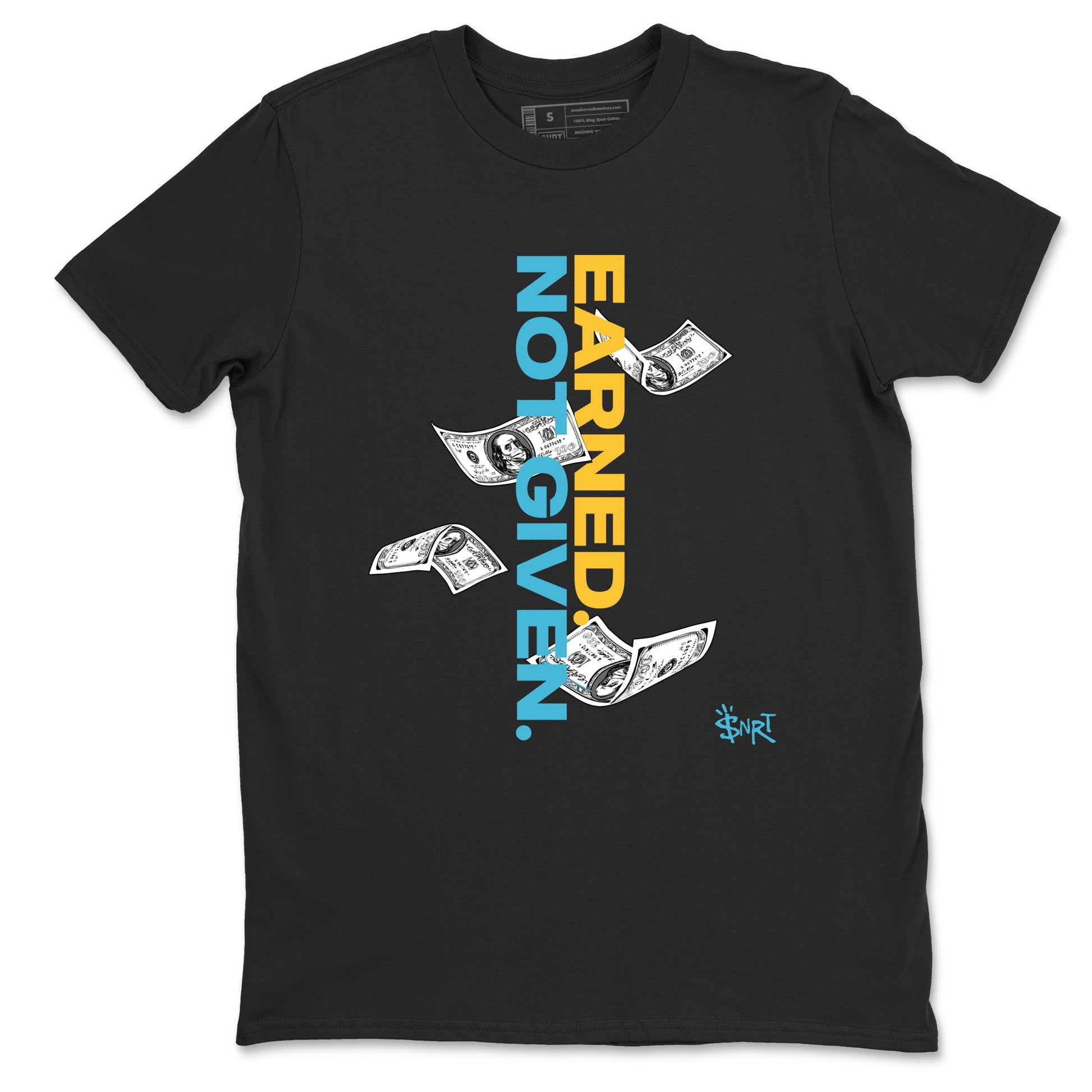 Sneaker match tees – Sneaker Tees To Match Air Jordan 11 Gamma Shoes – Earned Not Given Tee Black 2