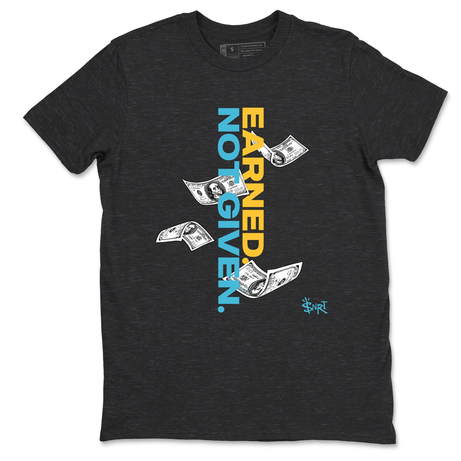 Sneaker match tees – Sneaker Tees To Match Air Jordan 11 Gamma Shoes – Earned Not Given Tee Charcoal Heather 2