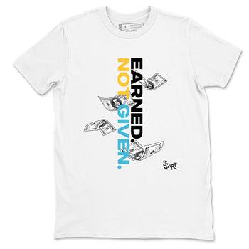 Sneaker match tees – Sneaker Tees To Match Air Jordan 11 Gamma Shoes – Earned Not Given Tee White 2