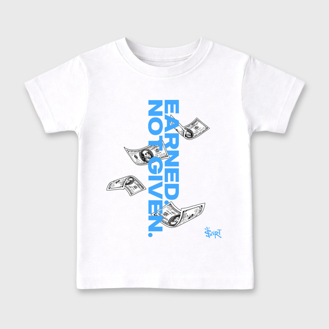 Sneaker match tees – Sneaker Tees To Match Air Jordan 11 University Blue Shoes – Earned Not Given Kids T-Shirt White 2