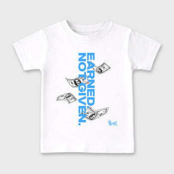 Sneaker match tees – Sneaker Tees To Match Air Jordan 11 University Blue Shoes – Earned Not Given Kids T-Shirt White 2