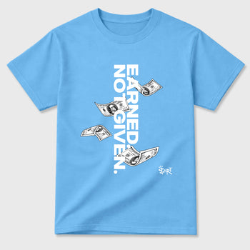 Sneaker match tees – Sneaker Tees To Match Air Jordan 11 University Blue Shoes – Earned Not Given Tee Carolina Blue 2