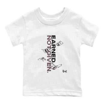3s A Ma Maniere x Black shirts to match jordans Earned Not Given sneaker match tees Air Jordan 3 A Ma Maniere x Black SNRT Sneaker Release Tees Youth Baby White 2 crew neck shirts