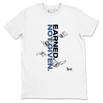 3s For The Love to match jordans Earned Not Given best t shirts to wear with jordans A Ma Maniere x Air Jordan 3 Diffused Blue match shoes to clothes SNRT Sneaker Tees unisex cotton White 2 shirts