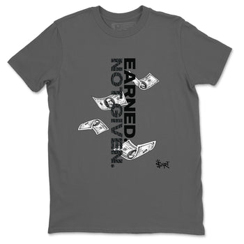 3s Black Cat shirts to match jordans Earned Not Given sneaker match tees Air Jordan 3 Retro Black Cat match shoes to clothes SNRT Sneaker Tees unisex cotton Cool Grey 2 shirts