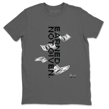 4s Black Cat shirts to match jordans Earned Not Given sneaker match tees Air Jordan 4 Black Cat match shoes to clothes SNRT Sneaker Tees unisex cotton Cool Grey 2 shirts