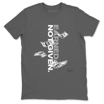 9s Cool Grey shirts to match jordans Earned Not Given sneaker match tees Air Jordan 9 Retro Cool Grey match shoes to clothes SNRT Sneaker Tees unisex cotton Cool Grey 2 shirts